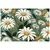 Samolepilna tapeta retro marjetice z listi - 245x270