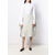 Jil Sander - asymmetric draped knitted skirt - women - Grey