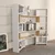 Conceptum Hypnose Polica 163x150x22cm Belo-Hrast
