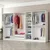 Hanah home Ormar Kale 315x210x52cm Belo-Crni
