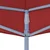 Krov za šator za zabave 2 x 2 m bordo 270 g/m2
