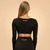 BeastPink Women‘s Sense Crop Top Black