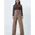 Trend Alacati Stili Ženske pantalone Alc-X14549, Smeđe