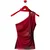 Desigual Bluza Bratislava 26SWTK31 Rdeča Slim Fit