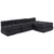 Modularna sofa 4 pcs Antracit Tkanina