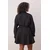 Trendyol Curve Ženska haljina Tbbaw26Ah00046, Crna