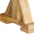vidaXL Klop 160x35x45 cm trden mangov les