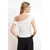 Trendyol Milla Ženska bluza, Krem