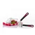 Garlic press with 2 pressing inserts, stainless steel, Gallant Plus