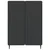 Kreveta Crna 66 x 34,5 x 92 cm Konstruirano drvo