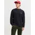 JACK & JONES Majica JJEARCHIVE črna/bela