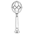 Lessentiel Maison Spoljna lampa BSU-68155-BSY-OP, 110 cm, Podna, IP65, ABS, E27, 60W, Crna