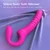 SuperLove Thrusting & Vibrating Strapless Strap-On with Remote Pink