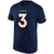 Russell Wilson 3 Denver Broncos Graphic majica