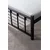 Woody Fashion Single Bedstead K01 - Black (100 x 200)