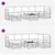 Set vanjskih sofa 8 pcs Bijela i antracit 59 x 59 x 37 cm