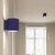 Sollux SL.1809 - AURA spot svetlo 1xGU10/10W/230V 10 cm plavo