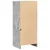 Komoda s LED siva boja betona 42,5x34x100 cm konstruirano drvo