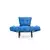 ATELIER DEL SOFA Fotelja Nitta Single Blue