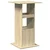 Barski stol s prostorom boja hrasta sonome 60x60x102 cm drveni