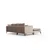 Atelier del Sofa Ugaona garnitura Felix 94x85x289cm Bež