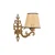 Opviq Zidna lampa Claire Coral, 15x10x13cm, IP20, Bež-zlatna boje
