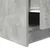 stol za kavu s ladicama beton sivi 100x100x40 cm