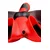 Creature Cocks Hell Hound Silicone Strap-On Red