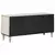 TV ormar s ladicama Bijelo 100 x 33,5 x 46 cm Čvrsto drvo manga