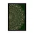 Plakat okrasna Mandala z detajli v zeleni barvi - 20x30 no frame