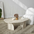 HANAH HOME Sto za dnevnu sobu Rock Travertine