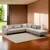 Atelier del Sofa Ugaona garnitura Bentley 302x80x302cm Bež