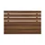 Hanah Home Uzglavlje za krevet Fuga 150, 150x3x100 cm, Orah