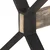 vidaXL Jedilna miza 160x80x76 cm robusten mangov les