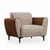 Atelier del Sofa Fotelja Aren 85x85x100cm Bež-Cimet
