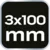 Topex Ploščati izvijač 0,6*3*100, 1000V