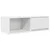 TV ormarić bijeli 80x31x25,5 cm od konstruiranog drva