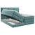 MID.YOU POSTELJA BOXSPRING 180 cm  x 220 cm , tekstil turkizna