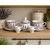 Komplet porcelanastih skodelic s sladkornico kot darilo Premium