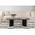 Hanah Home Klub sto Sable, 119x40x60cm, Crni