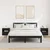 TV zidni ormari Zidne 2 pcs Crni hrast 40 x 30 x 40 cm
