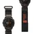 Overboard Najlonski pašček MP84 Quickfit za Garmin Fenix 5/6/6 PRO/7 Forerunner 965/955/945, črne barve, velikost M/L