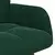 Sofa za dvije osobe Tamnozelena 115 x 61 x 87 cm Baršun