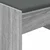 Klupa za hodnik s jastukom Siva Sonoma 103 x 38 x 40 cm