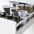 METOD / MAXIMERA Pod.orm.2front/2dnj/1srd/1vis.fiok, bela/Veddinge bela, 40x60 cm