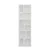Hanah Home polica za knjige Bohem 170cm, 50 cm, bela