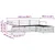 Set vanjskih sofa Prirodna 249,5 x 162,5 x 73 cm