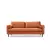 Atelier del Sofa Trosed Rome 90x70x215cm Narandžasti