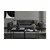 Atelier del Sofa Trosed na razvlačenje Bali 92x74x222cm Antracit