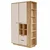 Hanah Home Multifunkcionalna komoda, Krem